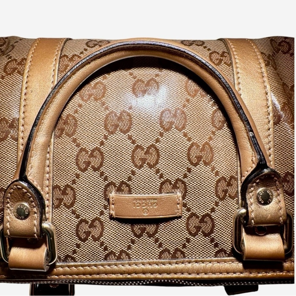 Gucci GG Crystal Monogram Small Joy Boston Bag - Picture 9 of 11